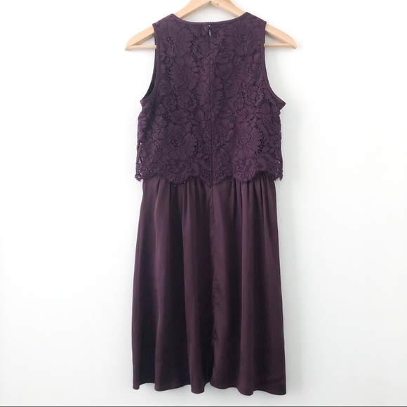 LOFT Lace Bodice Dress - Picture 3 of 4